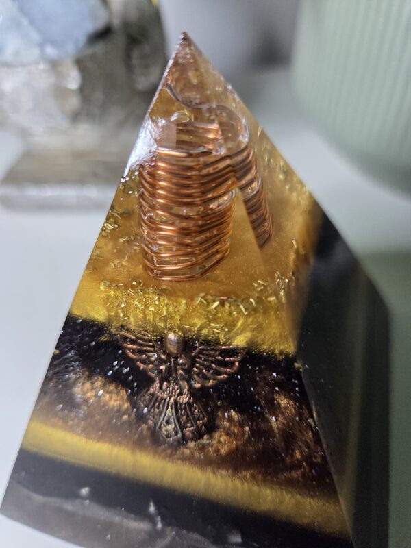Angel Layered Orgone Pyramid