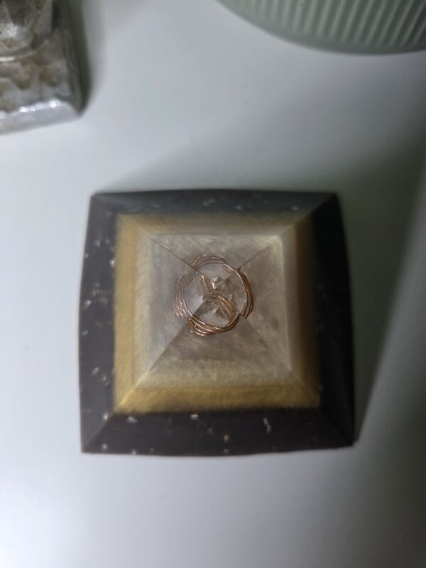 Golden Brown Orgone Pyramid