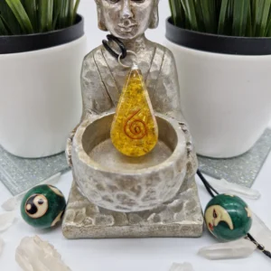 Citrine Orgone Pendant DLWhittaker