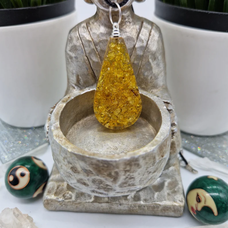 Citrine Abundance Orgone Pendant - Image 2